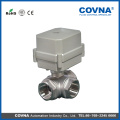 Miniature Motorized Ball Valve with SS Material